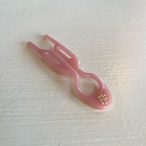 Fiona Franchimon No 1 Hairpin Seashell Pink - New w/ White Satin Drawstring Bag
